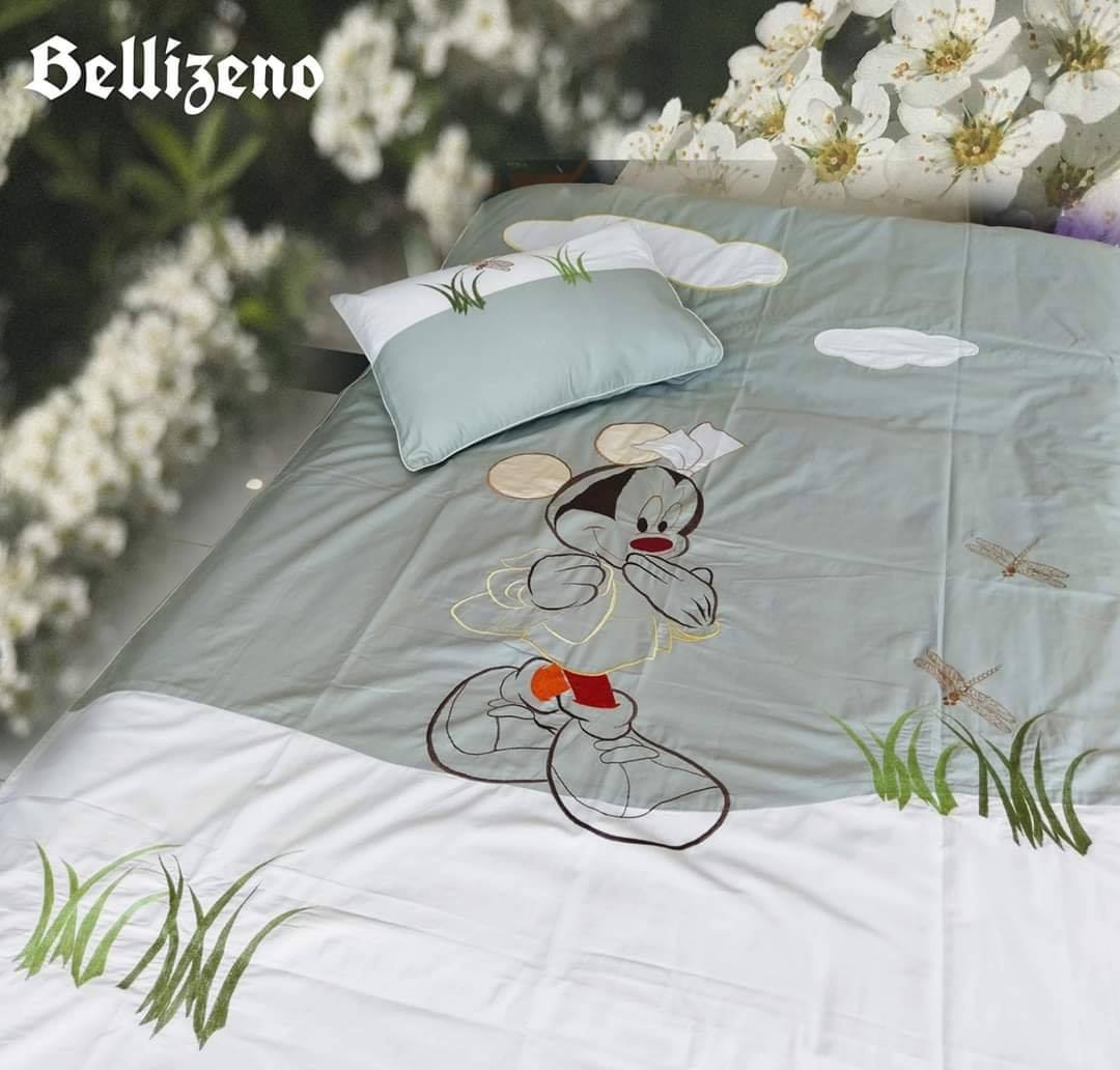 MICKEY - Xanh/trắng